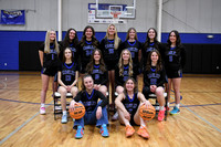 2025/26 DCA Girls Basketball Team and Individual Pictures
