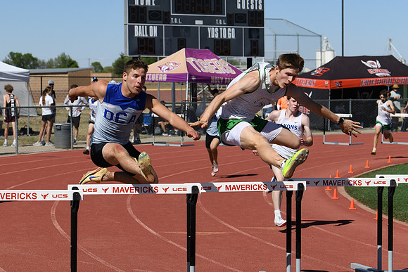 DSC_9874-1 - The two fastest 300m Hurdlers in CO State 2A!!