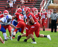 Treven Batterton, Colin Swanson, Kegan McEndree - Springfield Longhorns - Aug 28, 2021 - DSC_8569