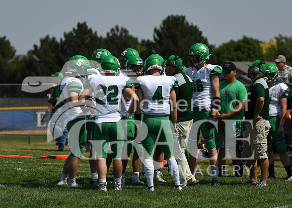 DSC_8998_edited - Sanford Indians - Pre-game huddle