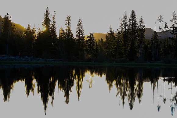 DSC_6250_edited-1 - Sunrise on Sprague Lake