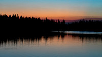 DSC_2225_edited - The day's first rays reflect on the lake.